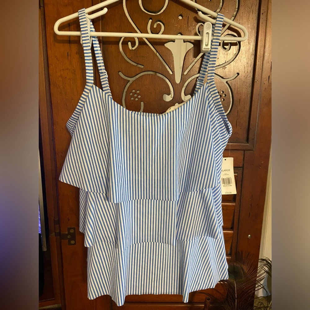 Brand new Kim Roger’s Tankini bathing suit top.